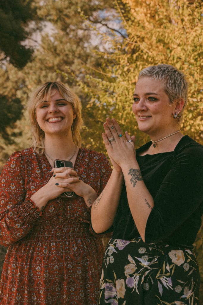 Dreaming of an intimate Katherine Albertsons fall wedding? See how this couple embraced cozy vibes and golden leaves for their perfect day.