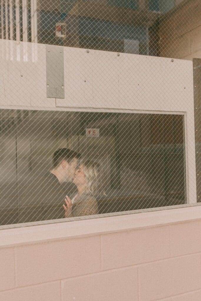 Experience a cinematic downtown Boise engagement session, capturing authentic love stories in iconic local spots.